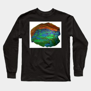 Frozen Shoreline Long Sleeve T-Shirt